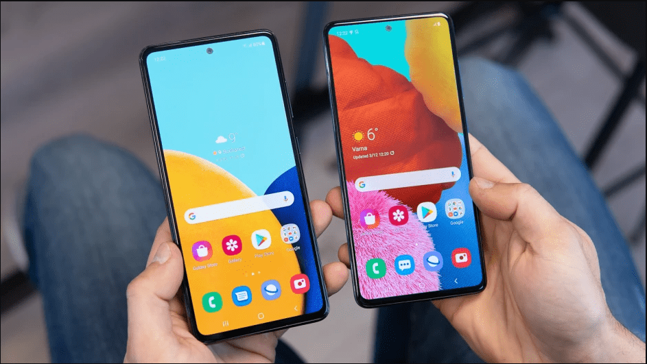 مقایسه سامسونگ گلکسی A52 5G با گلکسی A51 5G