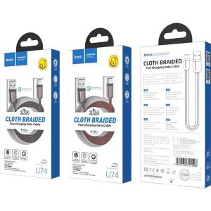 کابل شارژ تایپ C هوکو مدل U74